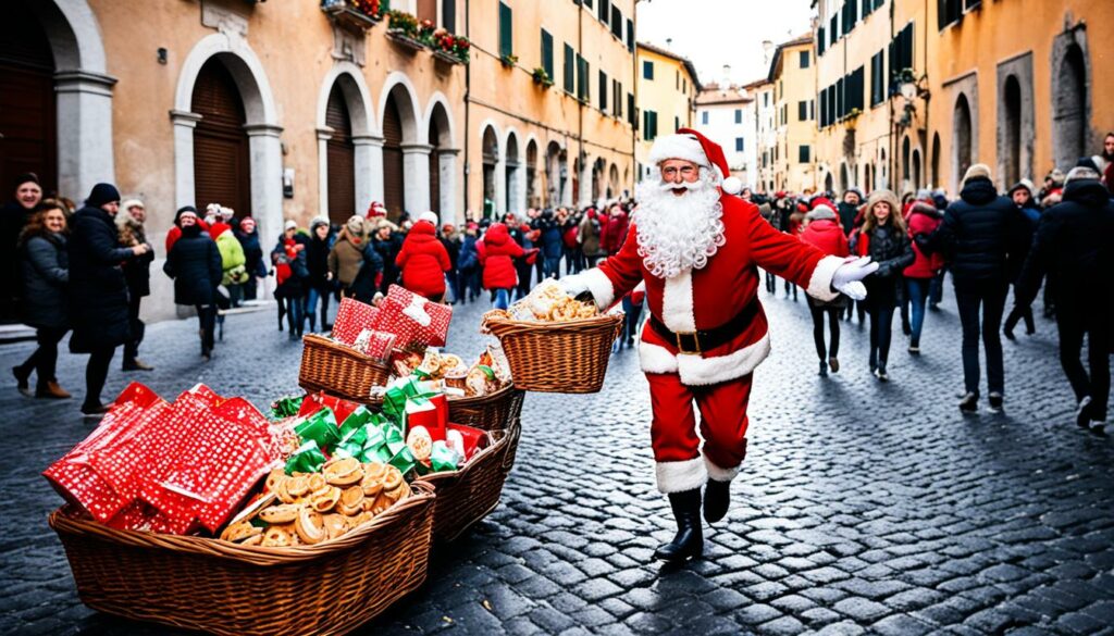 Feierlichkeiten zu Nikolaus in Italien